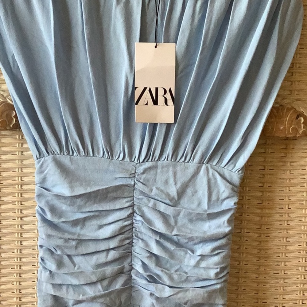 Draped Knit Dress NWT 🦋🦋🦋 by Zara - Picture 9 of 14
